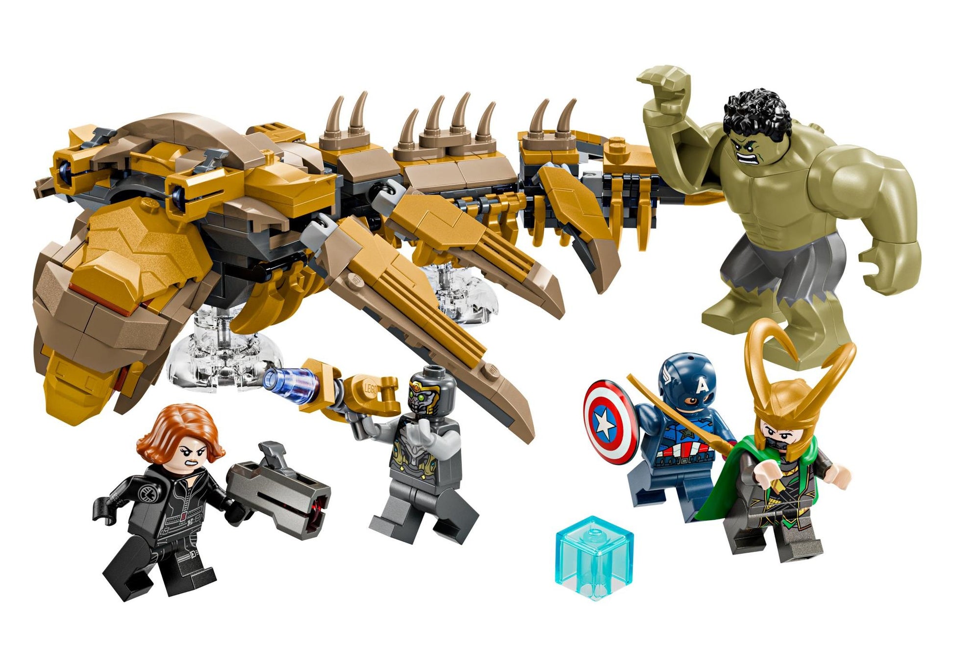 Lego 76290 Marvel The Infinity Saga: Avengers vs. Leviathan - plegobil