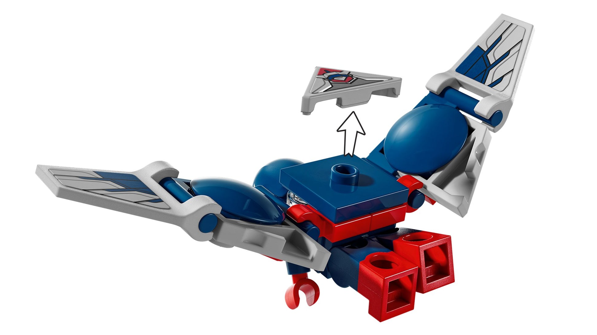 Lego 76292 Marvel: Showdown zwischen Captain America und Red Hulk - plegobil