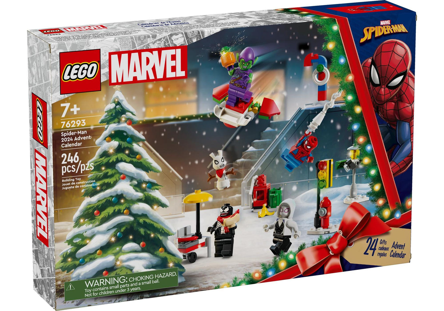 Lego 76293 Spider-Man: Adventskalender 2024 - plegobil
