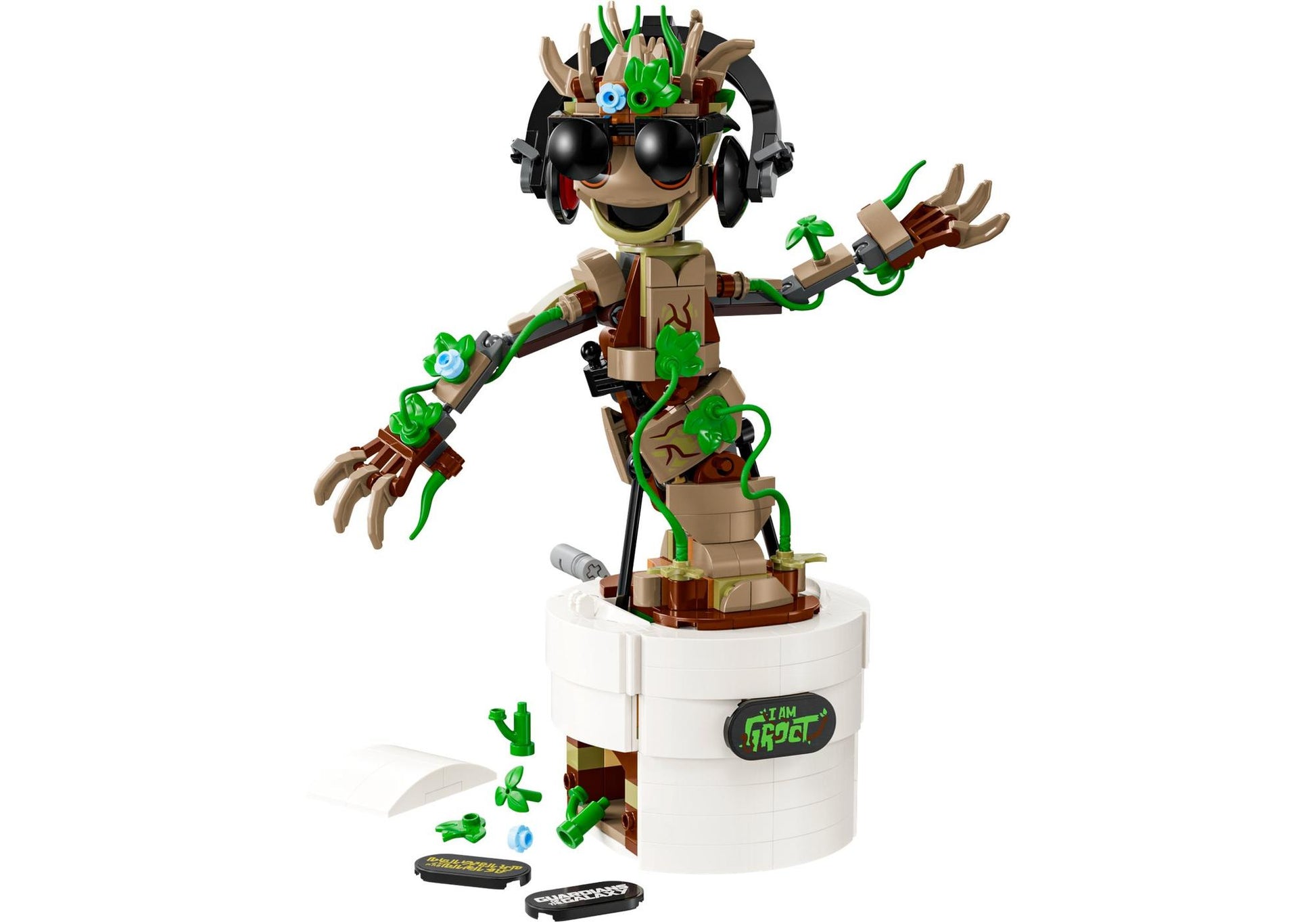 Lego 76297 Marvel The Infinity Saga: Tanzender Groot - plegobil
