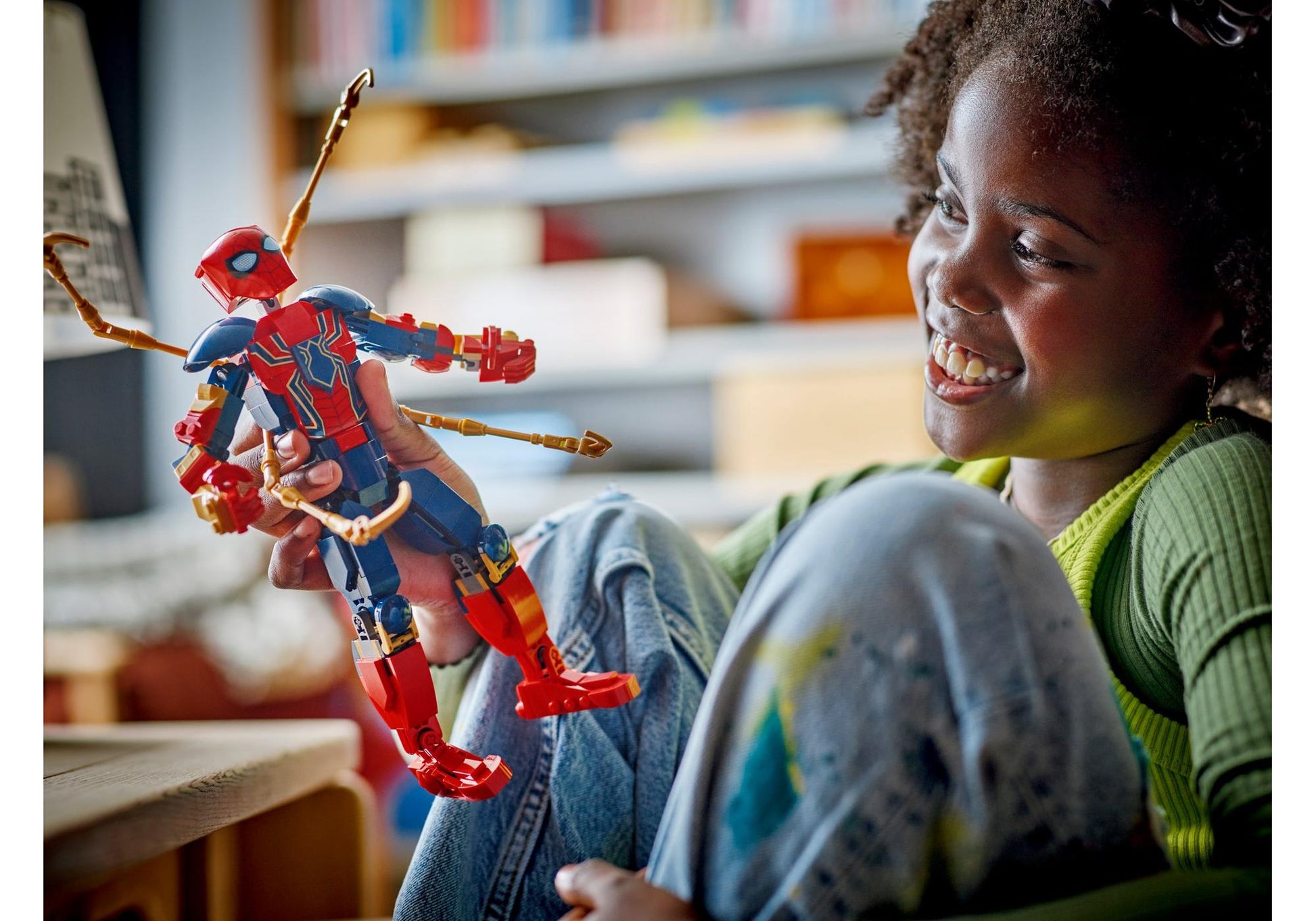 Lego 76298 Spider-Man: Iron Spider-Man Baufigur - plegobil