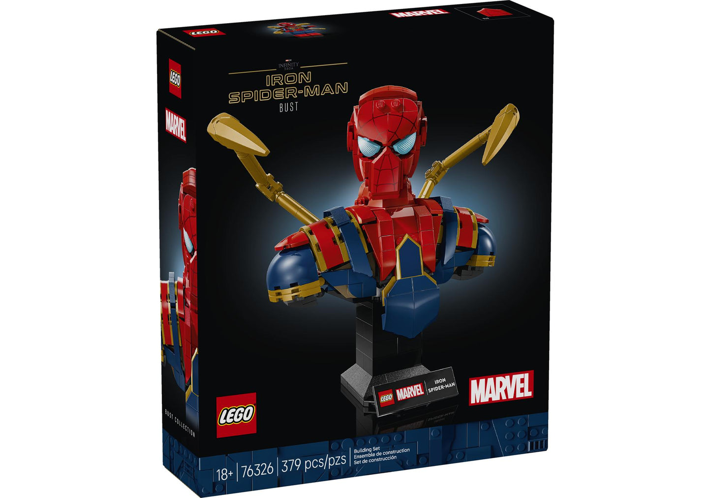 Lego 76326 Marvel: Iron Spider-Man Büste