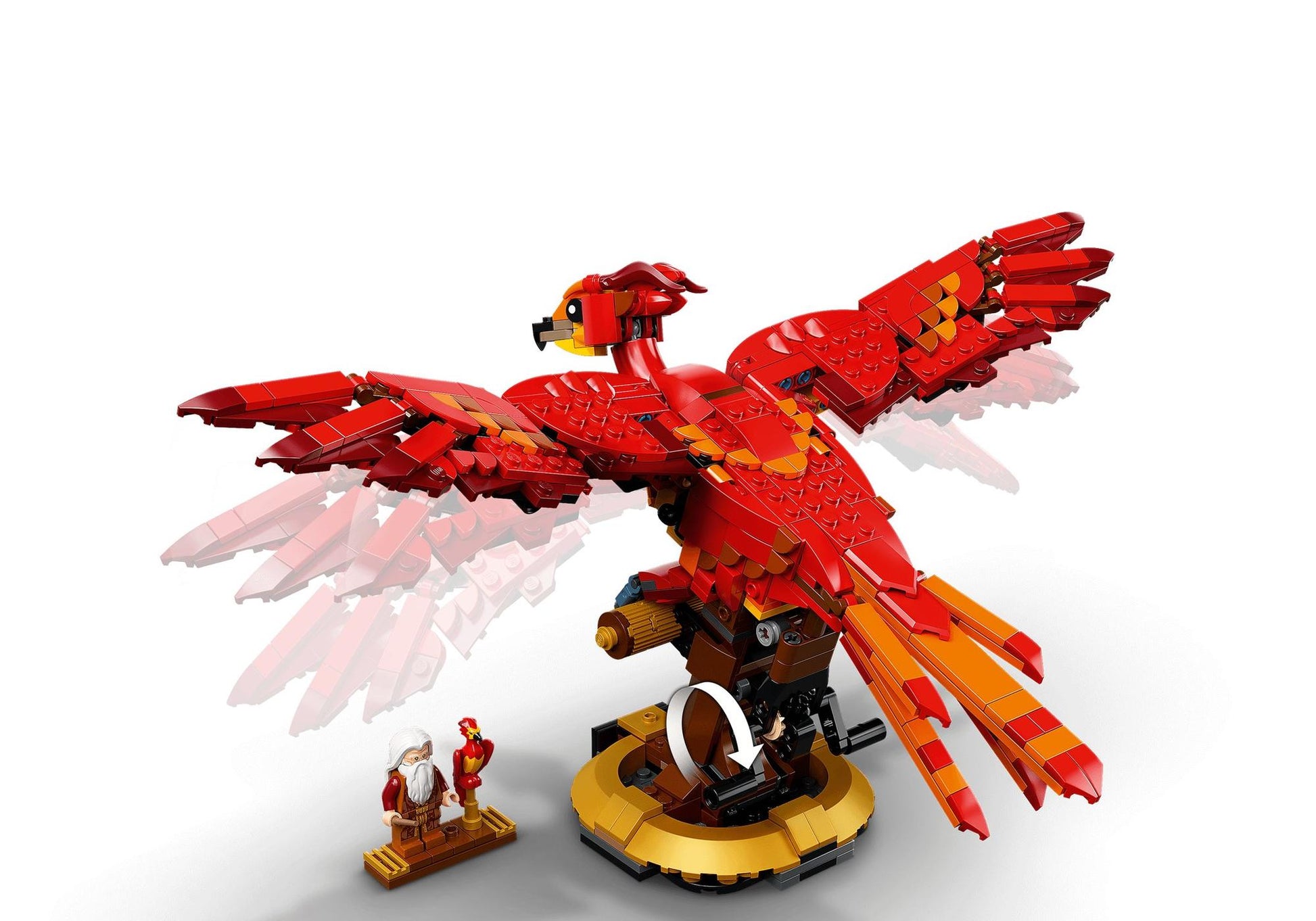 Lego 76394 Harry Potter: Fawkes, Dumbledores Phönix - plegobil