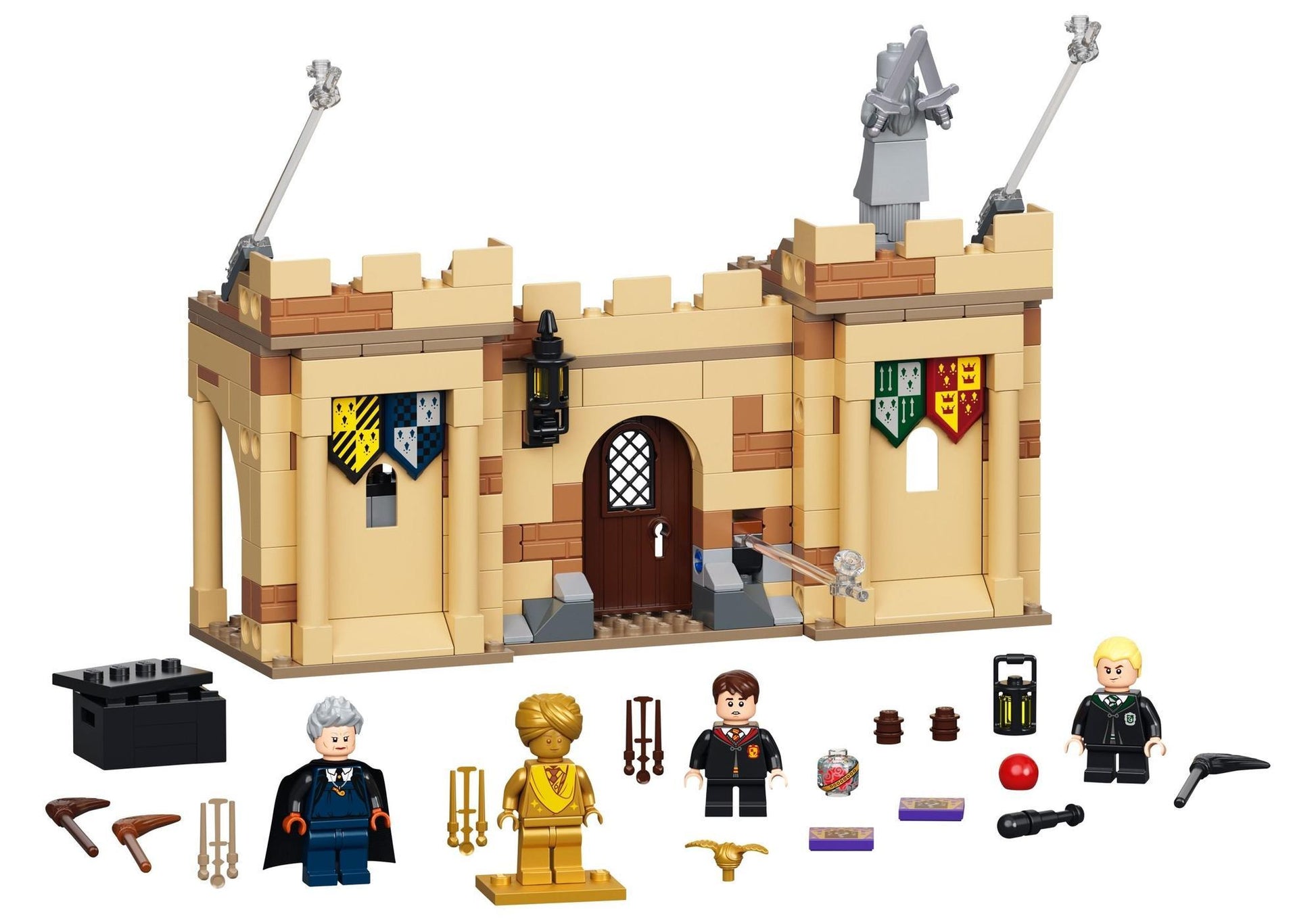Lego 76395 Harry Potter: Hogwarts: Erste Flugstunde - plegobil