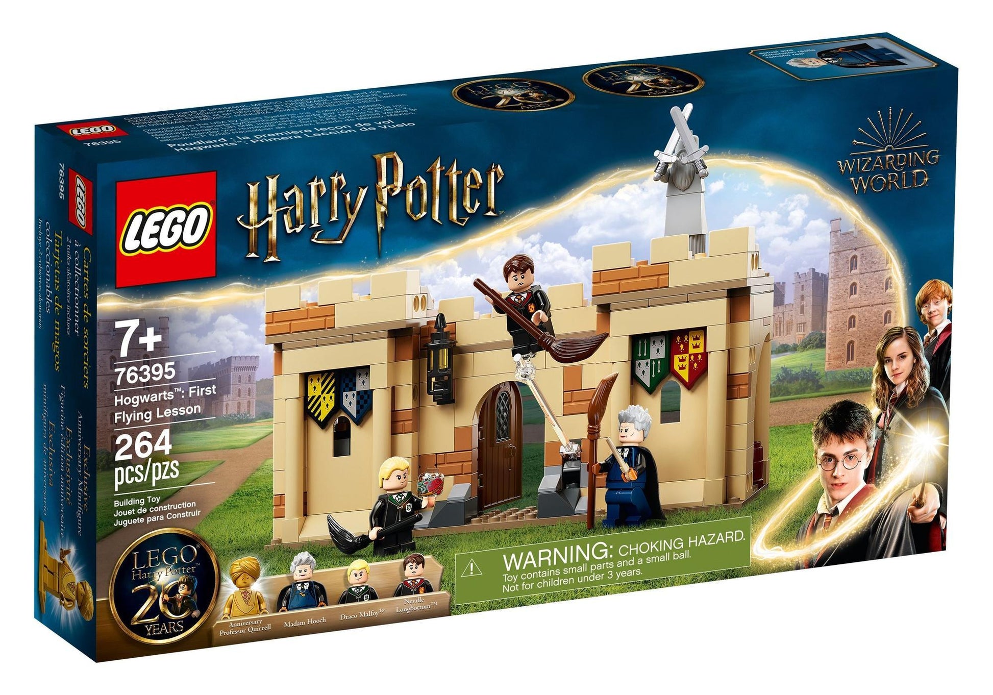 Lego 76395 Harry Potter: Hogwarts: Erste Flugstunde - plegobil