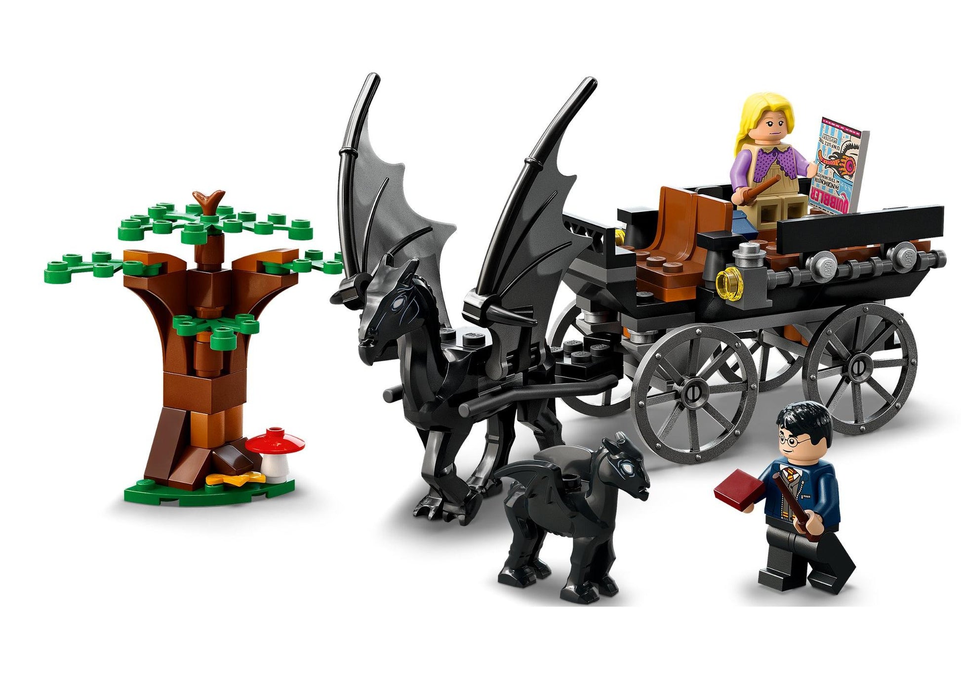 Lego 76400 Harry Potter: Hogwarts Kutsche mit Thestralen - plegobil