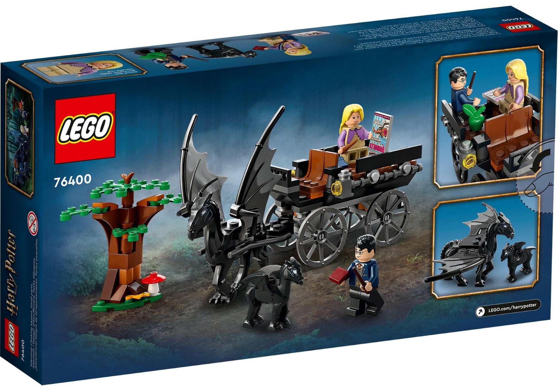 Lego 76400 Harry Potter: Hogwarts Kutsche mit Thestralen - plegobil
