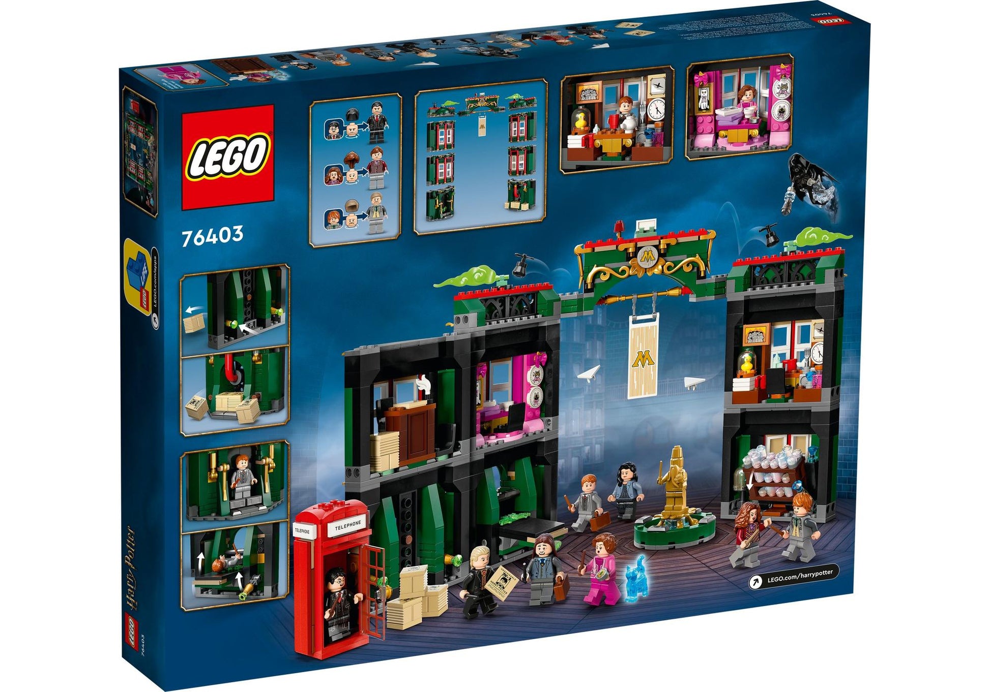Lego 76403 Harry Potter: Zaubereiministerium - plegobil