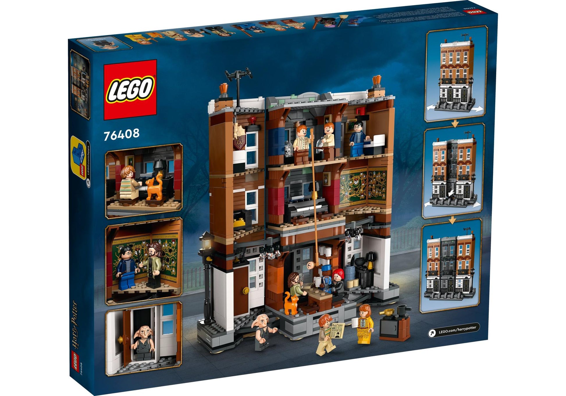 Lego 76408 Harry Potter: Grimmauldplatz Nr. 12 - plegobil