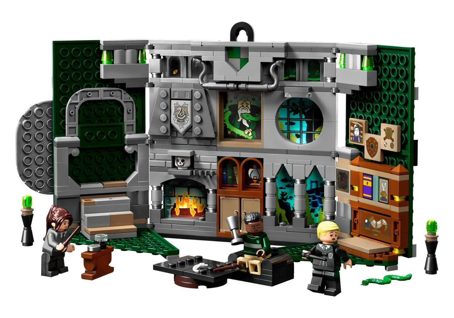 Lego 76410 Harry Potter: Hausbanner Slytherin - plegobil
