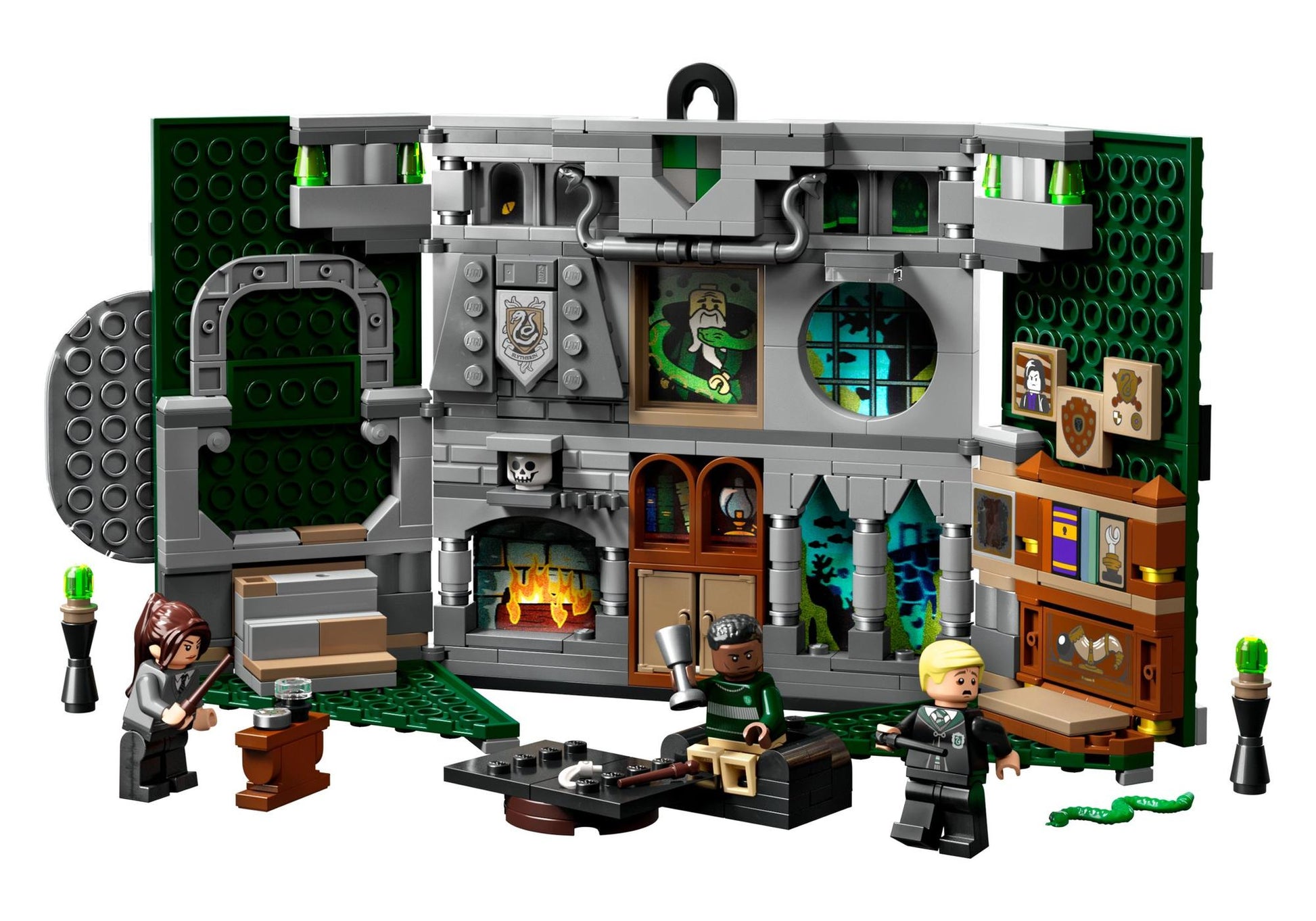 Lego 76410 Harry Potter: Hausbanner Slytherin - plegobil
