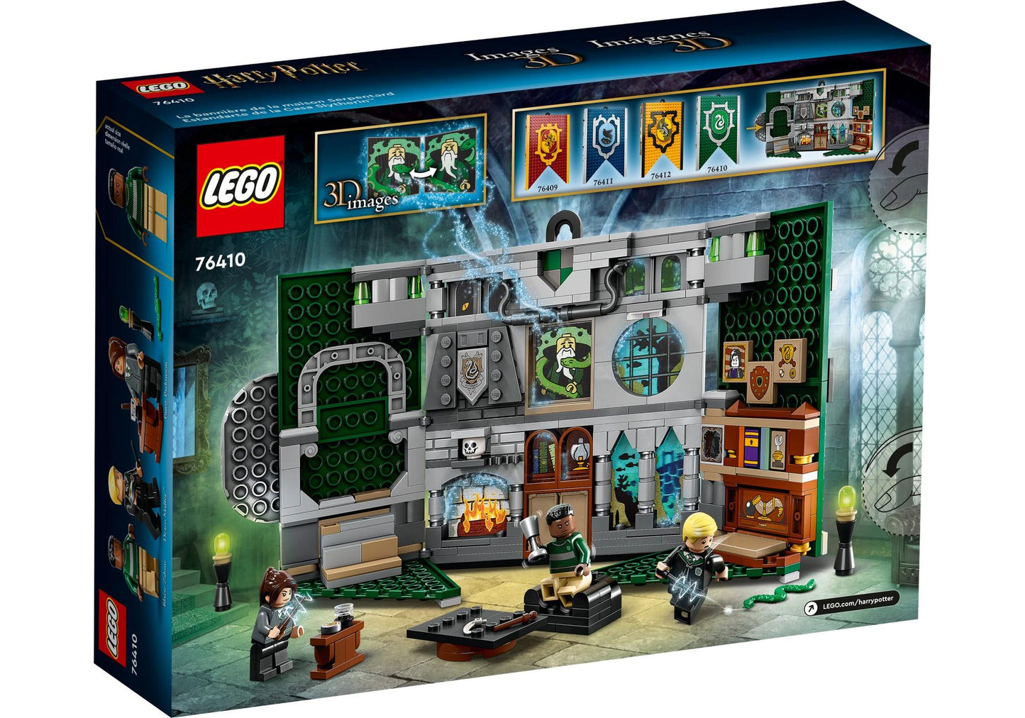 Lego 76410 Harry Potter: Hausbanner Slytherin - plegobil