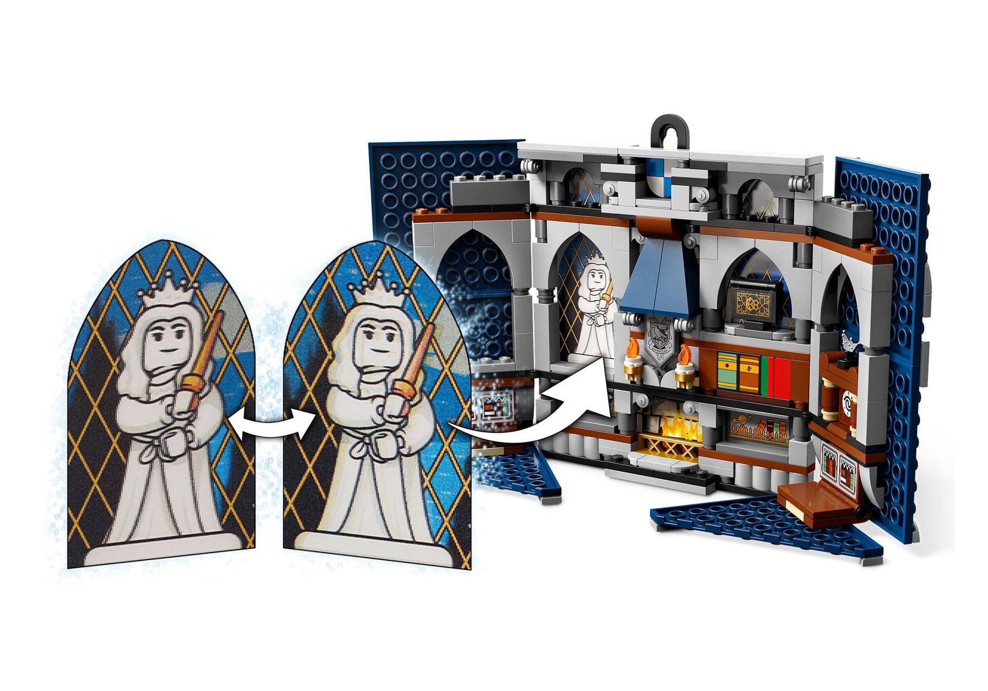 Lego 76411 Harry Potter: Hausbanner Ravenclaw - plegobil