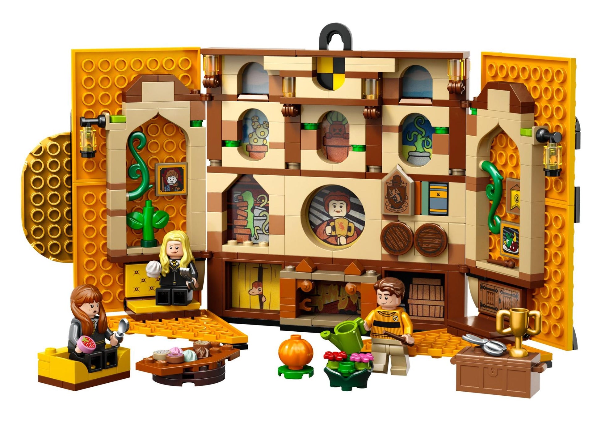 Lego 76412 Harry Potter: Hausbanner Hufflepuff - plegobil