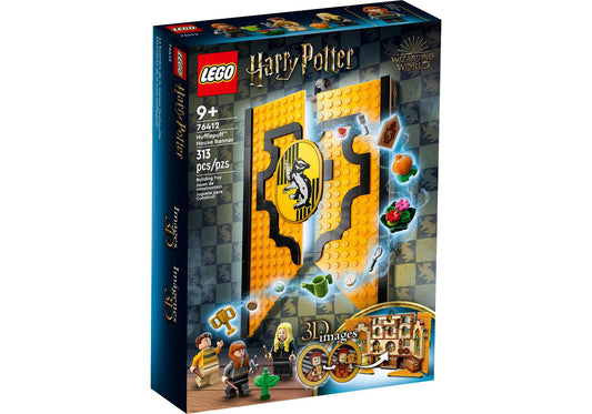Lego 76412 Harry Potter: Hausbanner Hufflepuff - plegobil