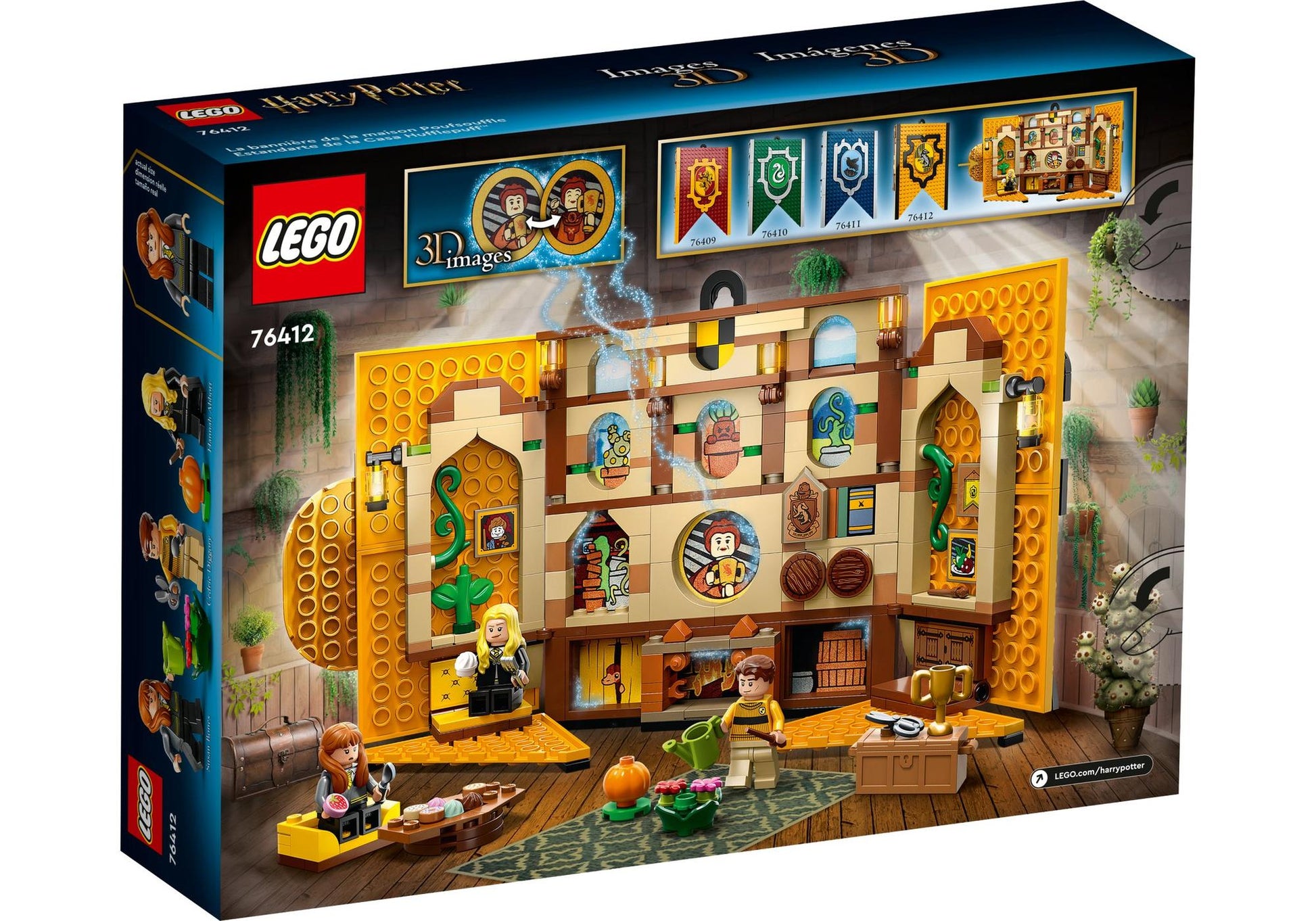 Lego 76412 Harry Potter: Hausbanner Hufflepuff - plegobil
