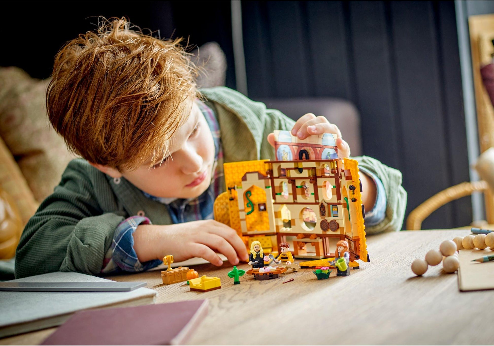 Lego 76412 Harry Potter: Hausbanner Hufflepuff - plegobil