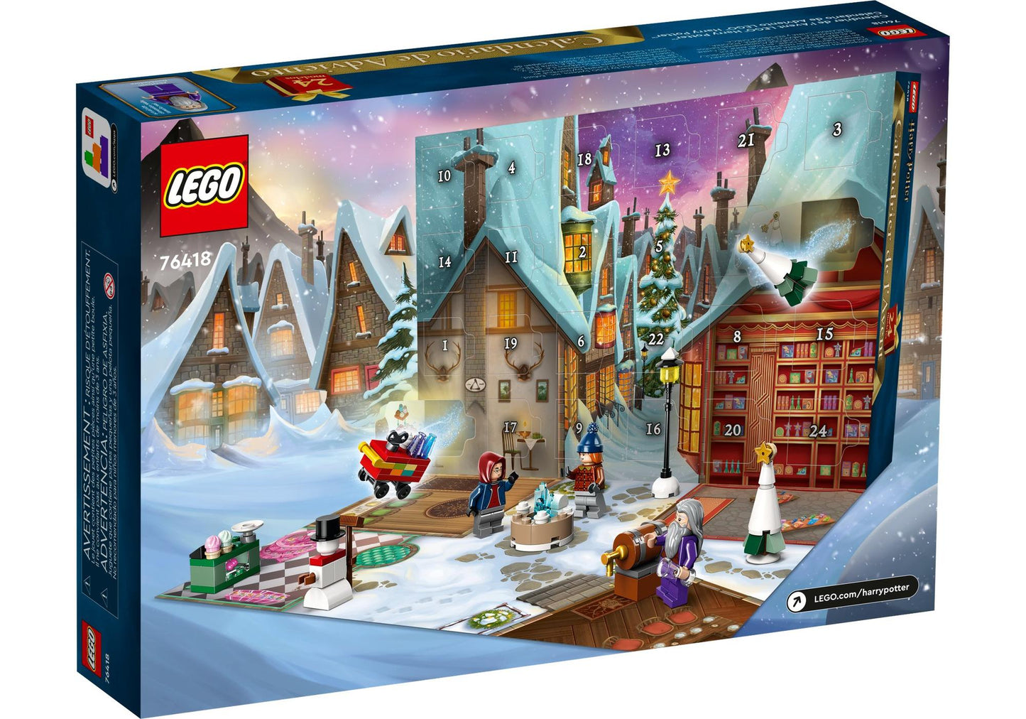 Lego 76418 Harry Potter: Harry Potter Adventskalender 2023 - plegobil