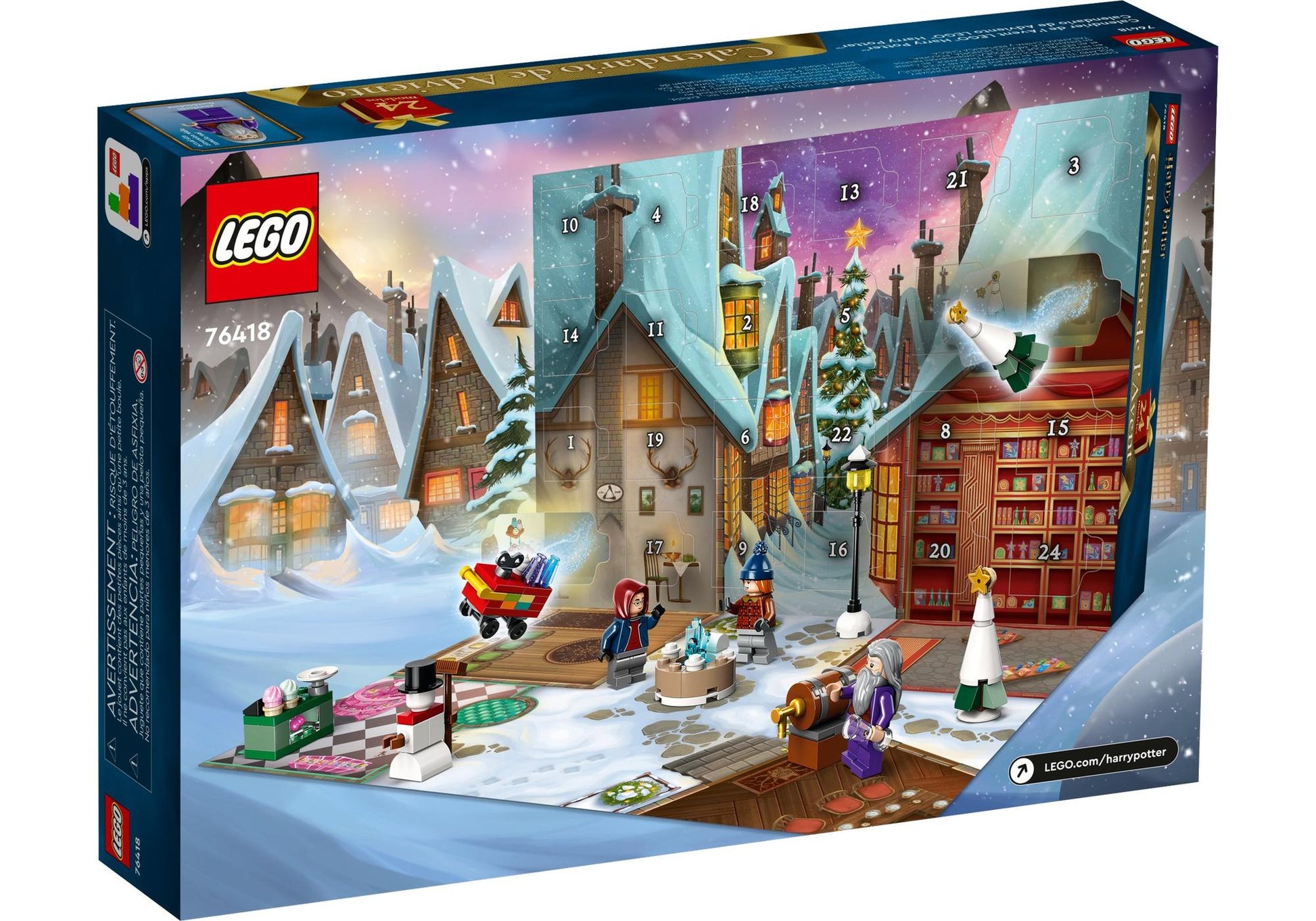 Lego 76418 Harry Potter: Harry Potter Adventskalender 2023 - plegobil