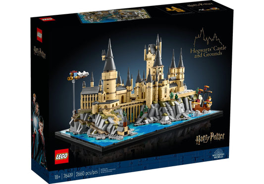 Lego 76419 Harry Potter: Schloss Hogwarts mit Schlossgelände - plegobil