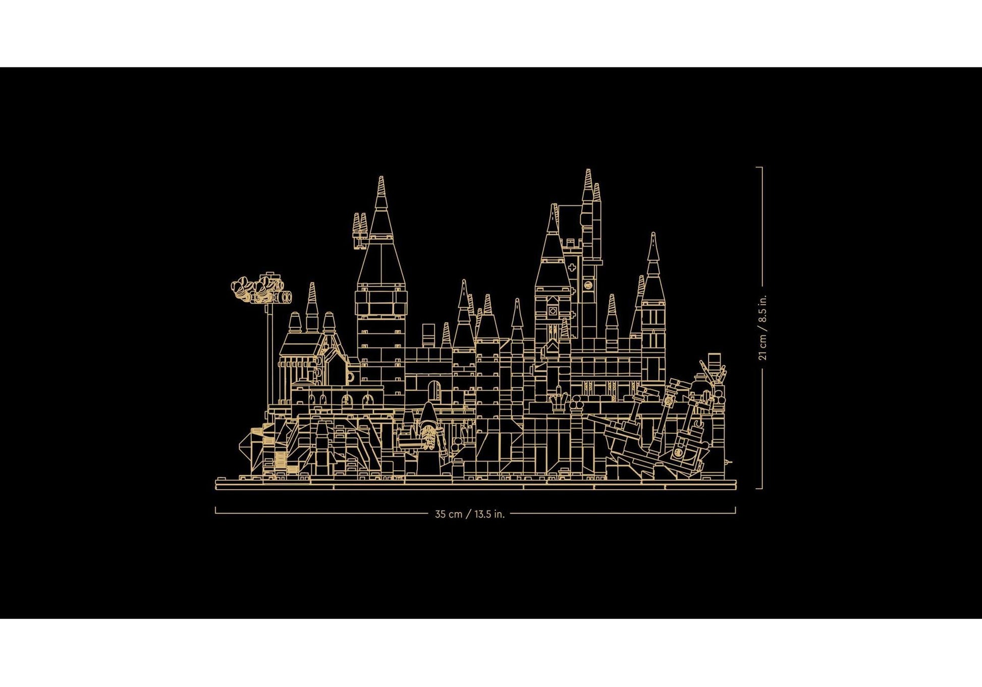 Lego 76419 Harry Potter: Schloss Hogwarts mit Schlossgelände - plegobil
