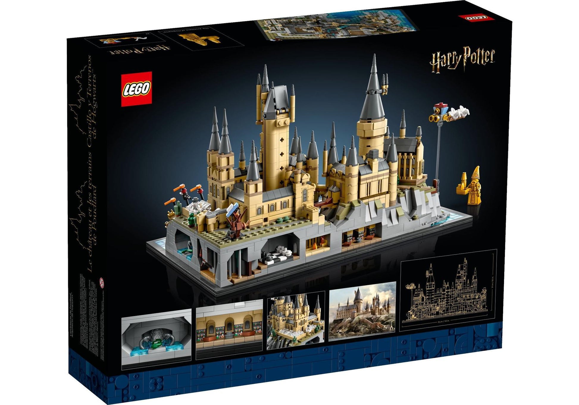 Lego 76419 Harry Potter: Schloss Hogwarts mit Schlossgelände - plegobil