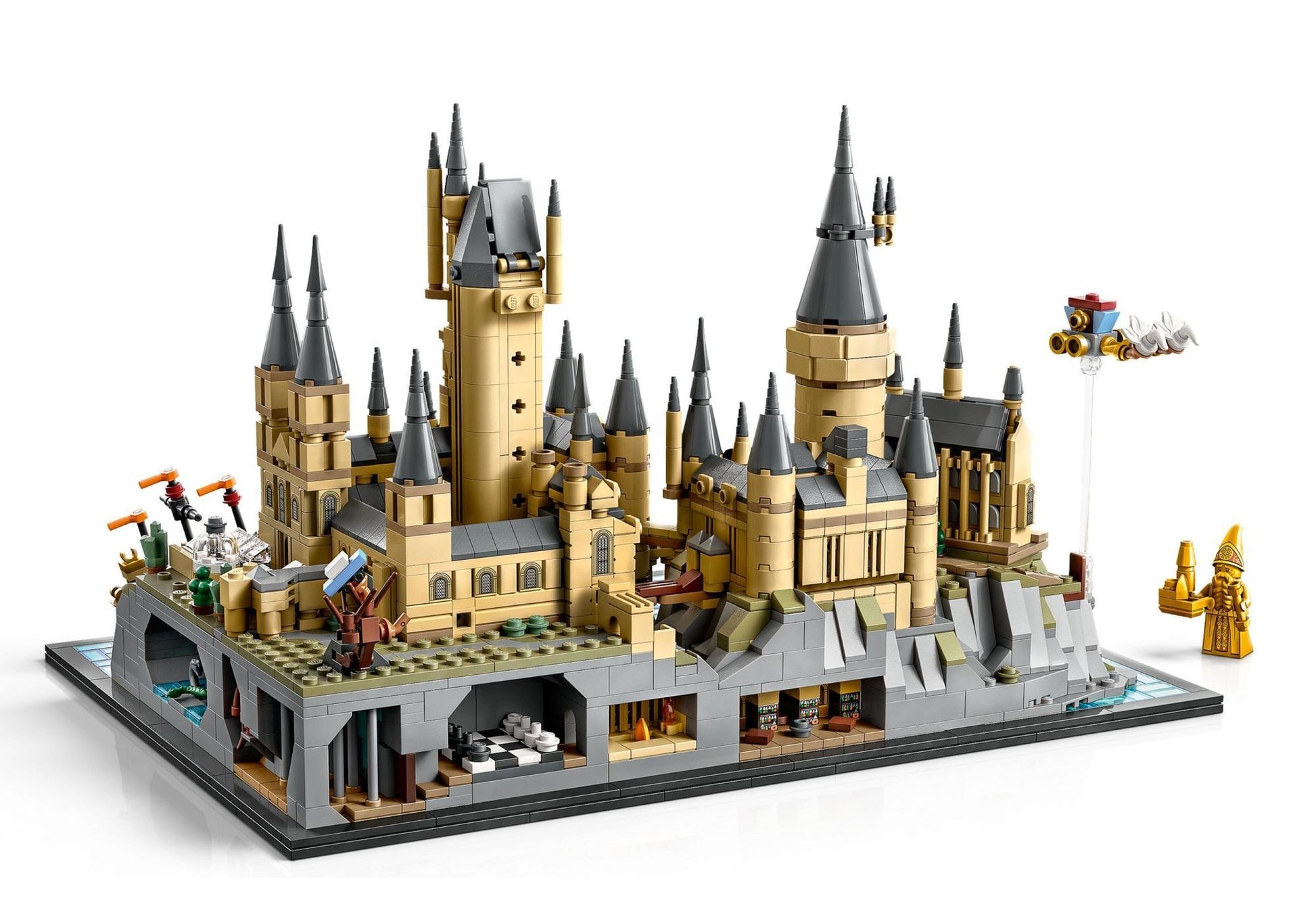Lego 76419 Harry Potter: Schloss Hogwarts mit Schlossgelände - plegobil
