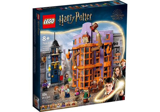 Lego 76422 Harry Potter: Winkelgasse: Weasleys Zauberhafte Zauberscherze - plegobil