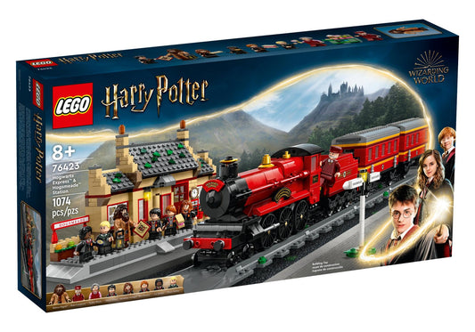 Lego 76423 Harry Potter: Hogwarts Express & der Bahnhof von Hogsmeade - plegobil