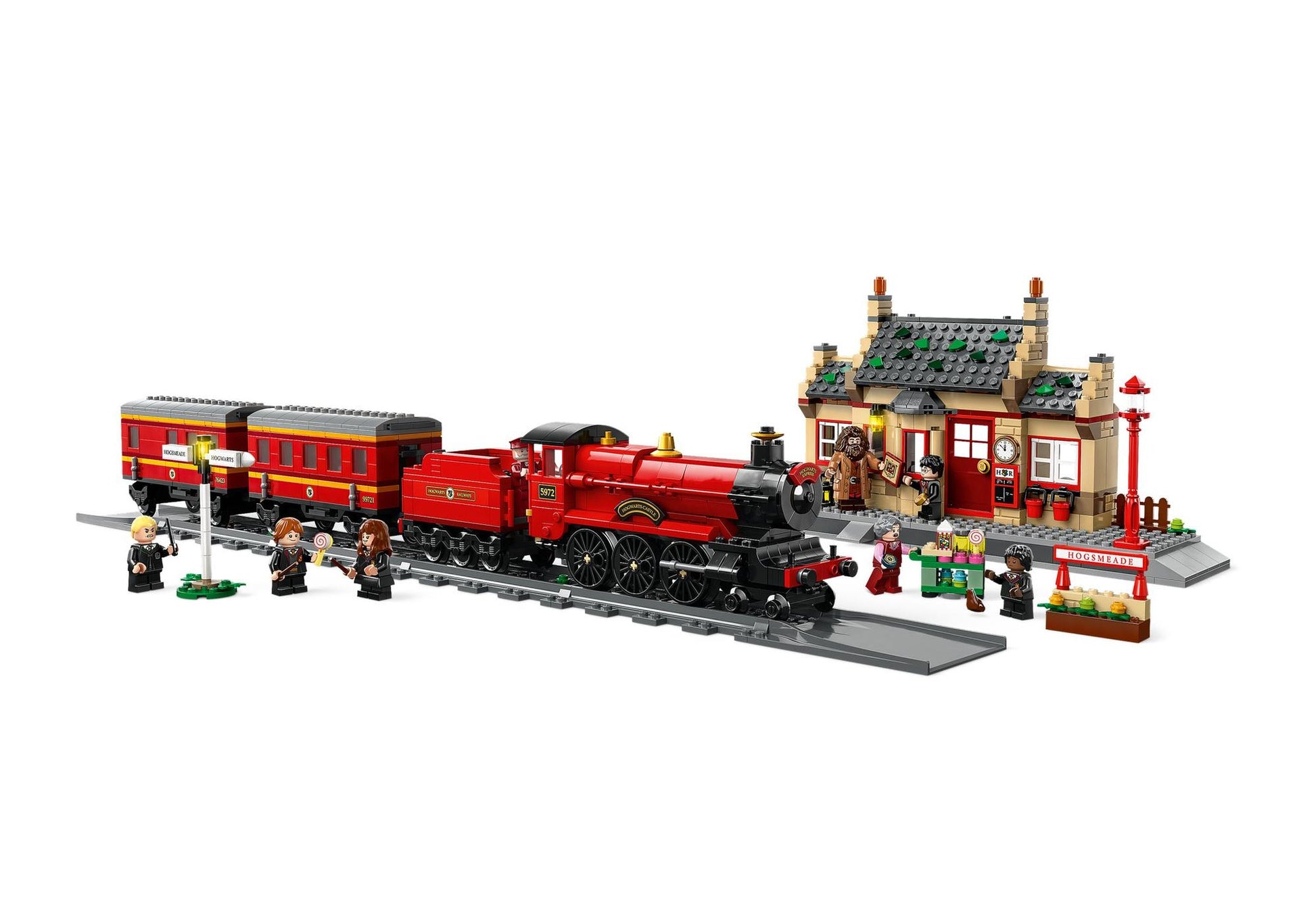 Lego 76423 Harry Potter: Hogwarts Express & der Bahnhof von Hogsmeade - plegobil