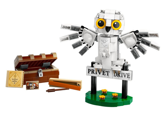 Lego 76425 Harry Potter: Hedwig im Ligusterweg 4 - plegobil