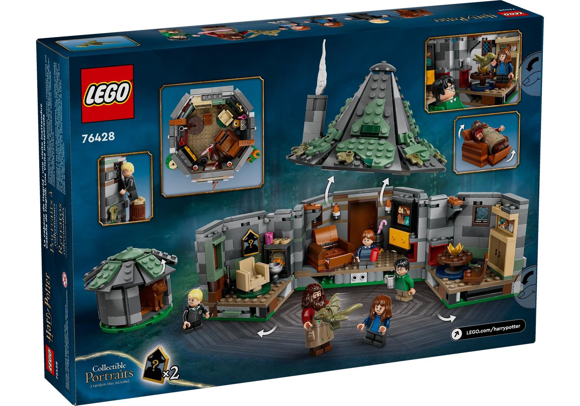Lego 76428 Harry Potter: Hagrids Hütte: Ein unerwarteter Besuch - plegobil