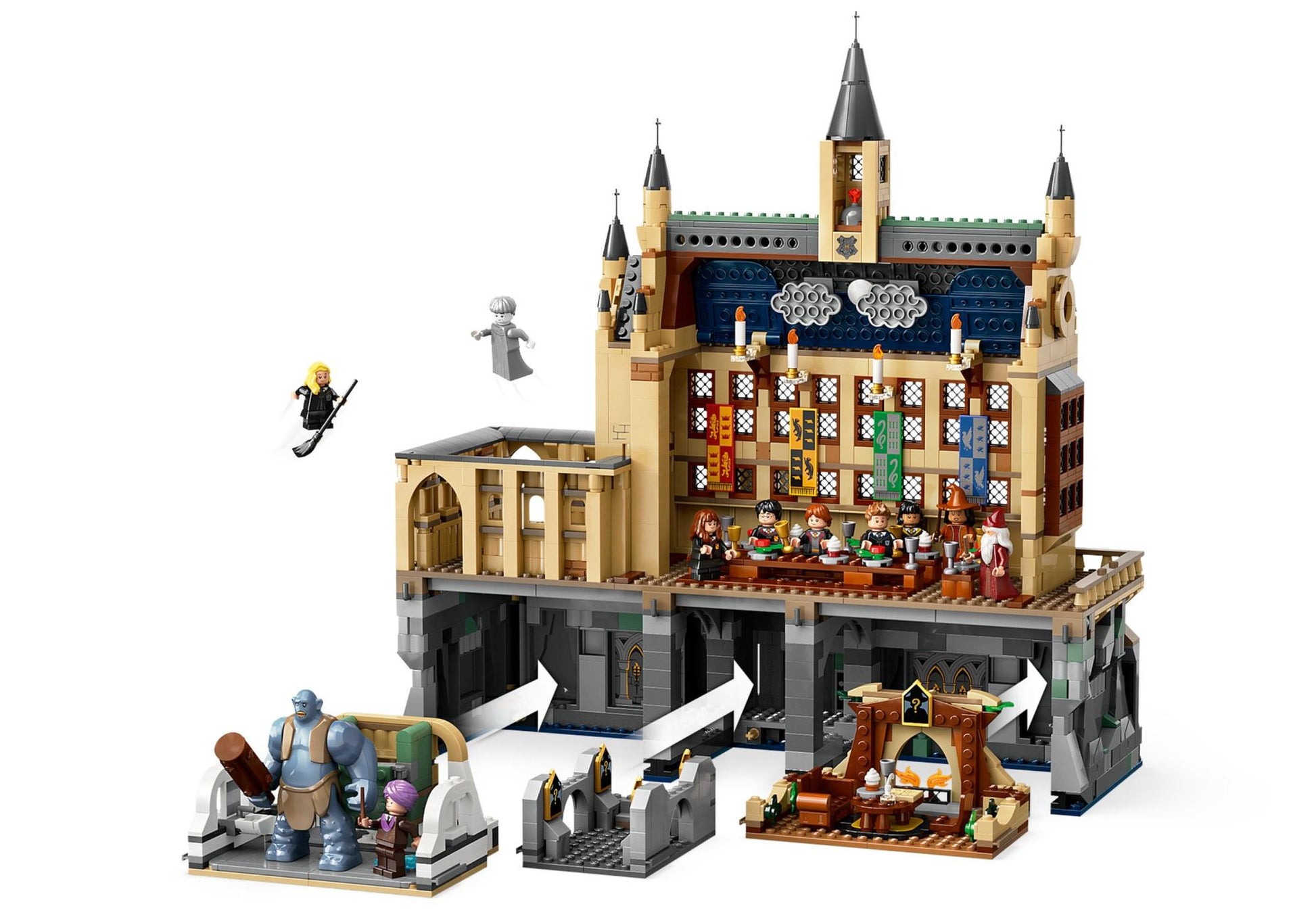 Lego 76435 Harry Potter: Schloss Hogwarts: Die Große Halle - plegobil