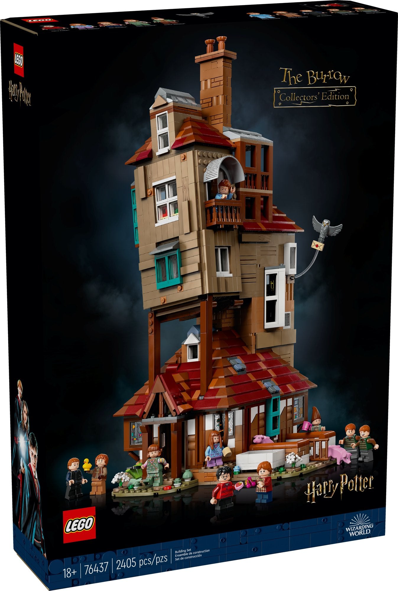 Lego 76437 Harry Potter: Der Fuchsbau – Sammleredition - plegobil
