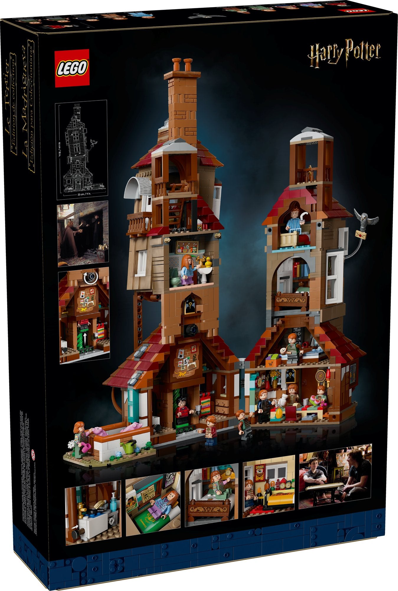 Lego 76437 Harry Potter: Der Fuchsbau – Sammleredition - plegobil
