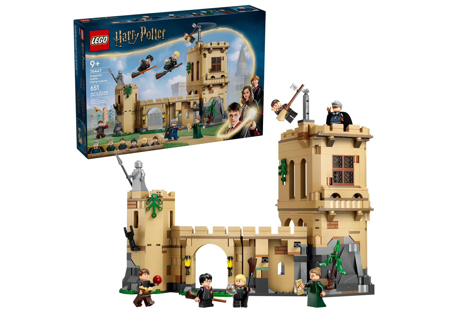 Lego 76447 Harry Potter: Schloss Hogwarts: Flugstunden