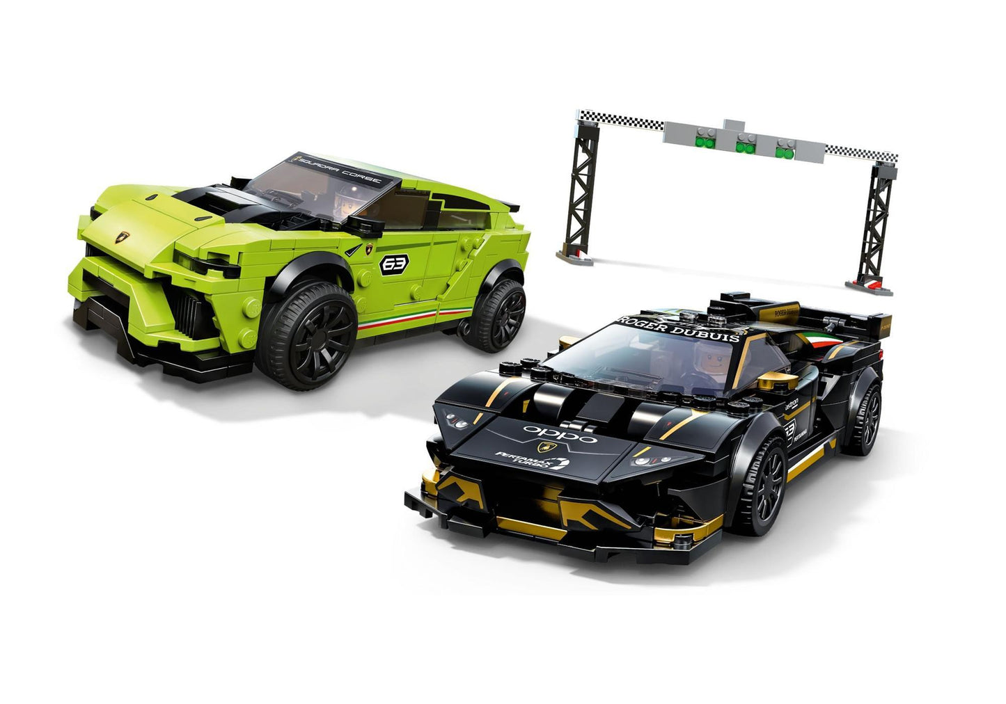 Lego 76899 Speed Champions: Lamborghini Urus ST-X & Lamborghini Huracán Super Trofeo EVO - plegobil