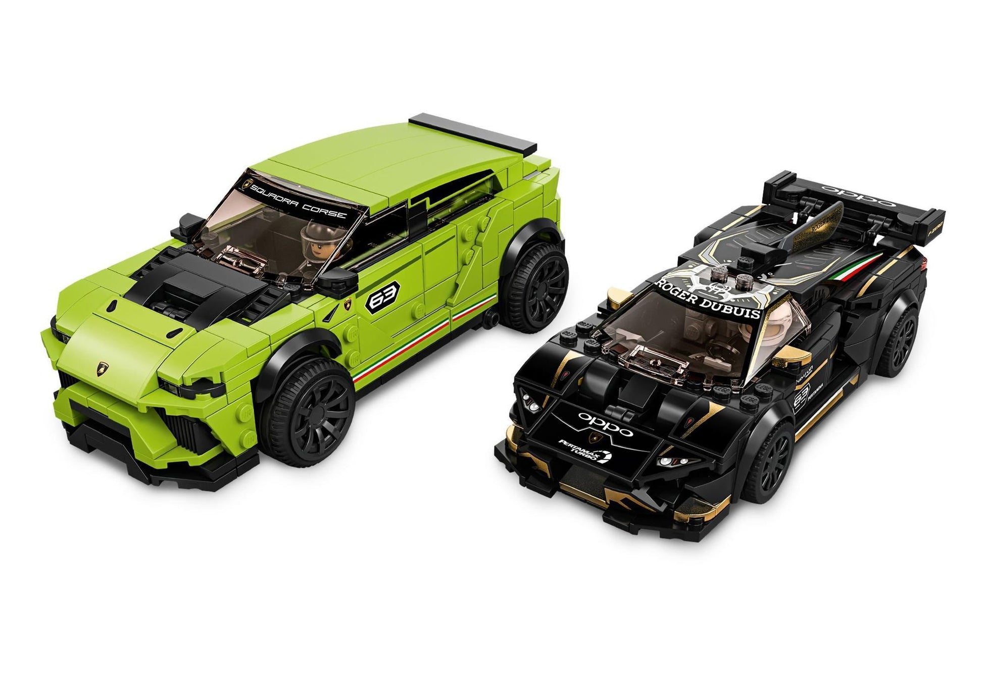 Lego 76899 Speed Champions: Lamborghini Urus ST-X & Lamborghini Huracán Super Trofeo EVO - plegobil