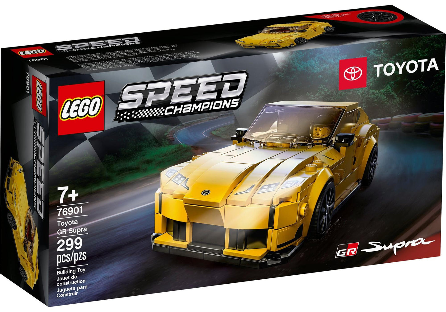 Lego 76901 Speed Champions: Toyota GR Supra - plegobil