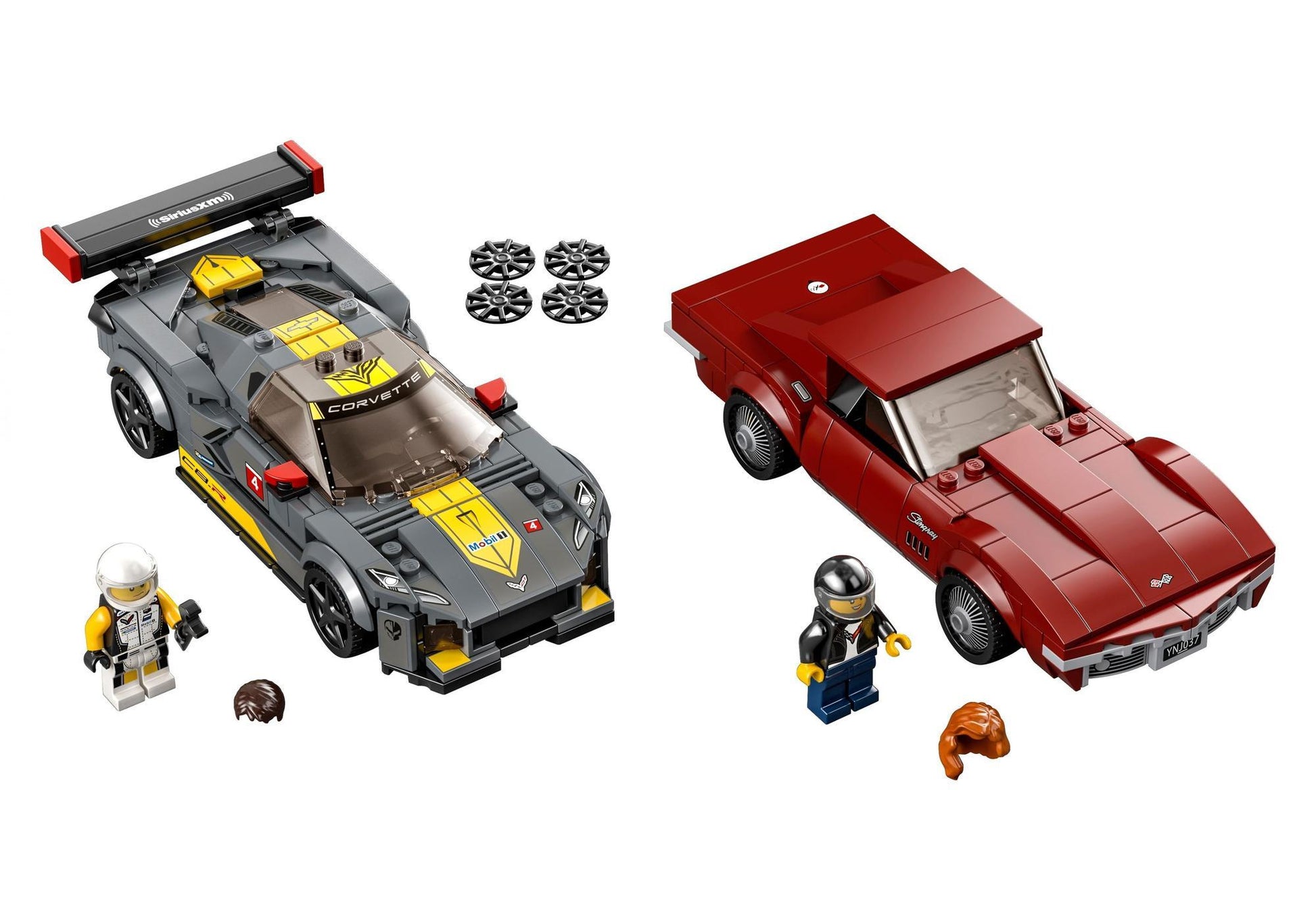 Lego 76903 Speed Champions: Chevrolet Corvette C8,R & 1968 Chevrolet Corvette - plegobil