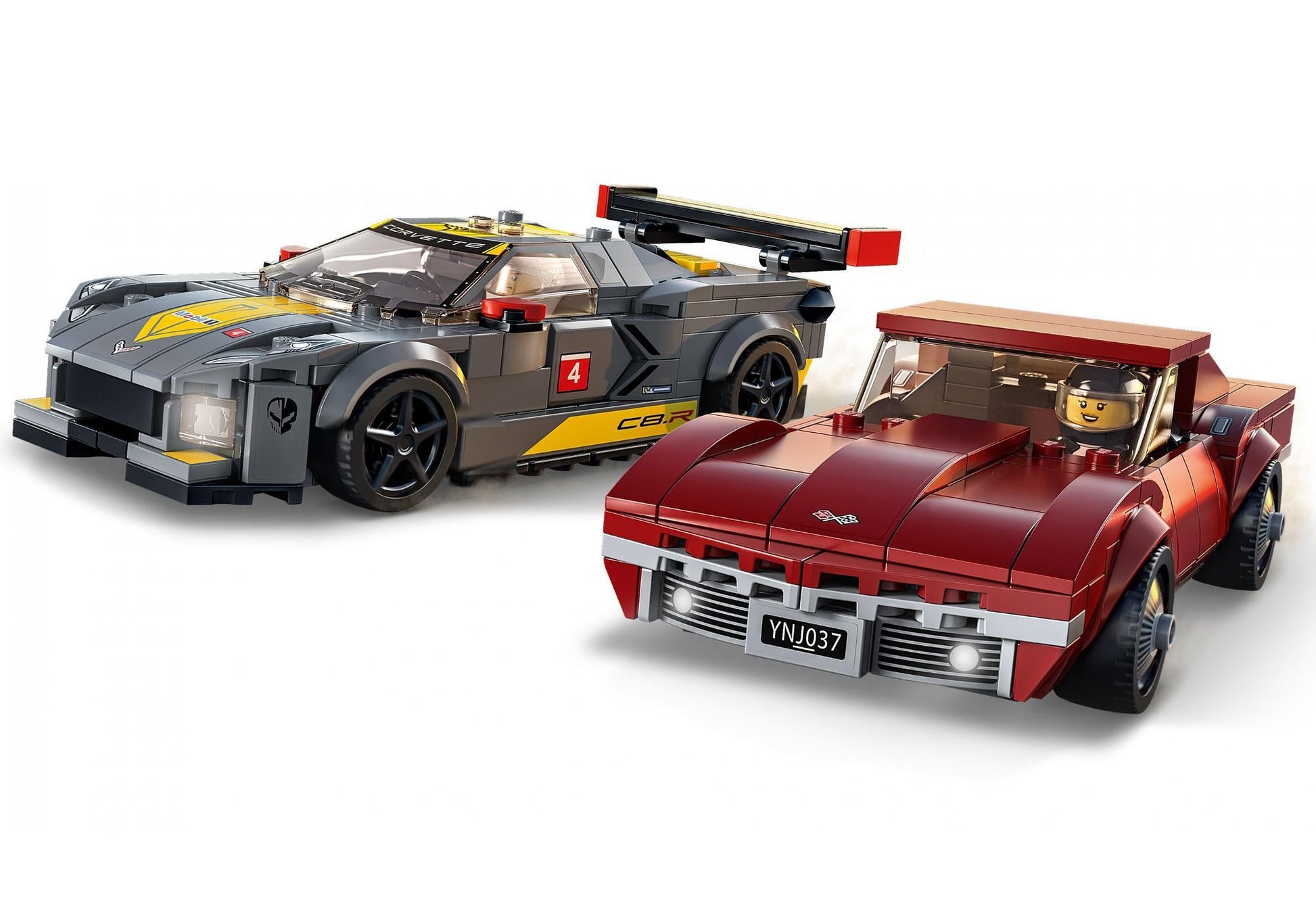Lego 76903 Speed Champions: Chevrolet Corvette C8,R & 1968 Chevrolet Corvette - plegobil