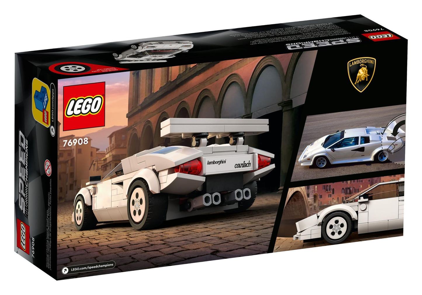 Lego 76908 Speed Champions: Lamborghini Countach - plegobil