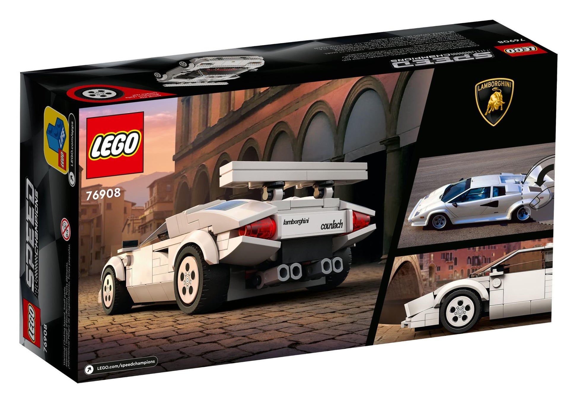 Lego 76908 Speed Champions: Lamborghini Countach - plegobil