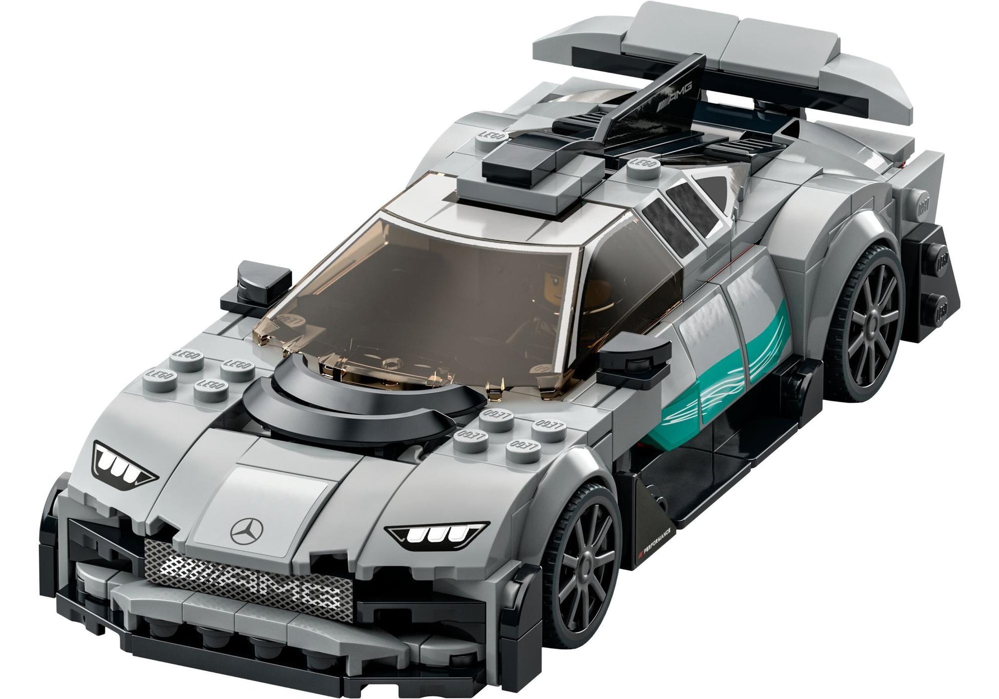 Lego 76909 Speed Champions: Mercedes-AMG F1 W12 E Performance & Mercedes-AMG Project One - plegobil