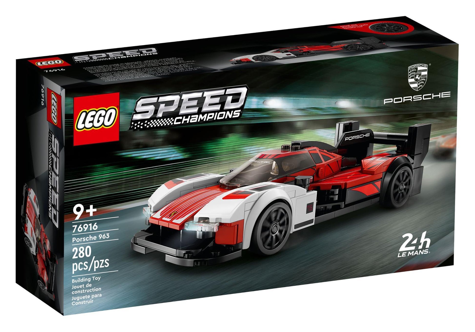 Lego 76916 Speed Champions: Porsche 963 - plegobil