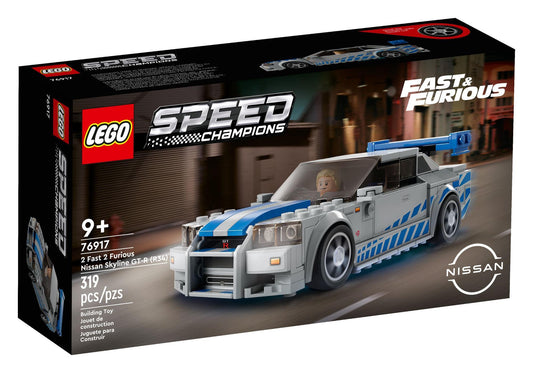 Lego 76917 Speed Champions: 2 Fast 2 Furious - Nissan Skyline GT-R (R34) - plegobil