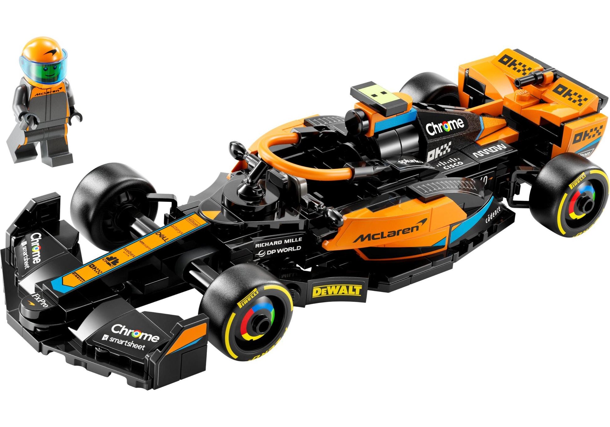 Lego 76919 Speed Champions: 2023 McLaren Formular 1 Race Car - plegobil