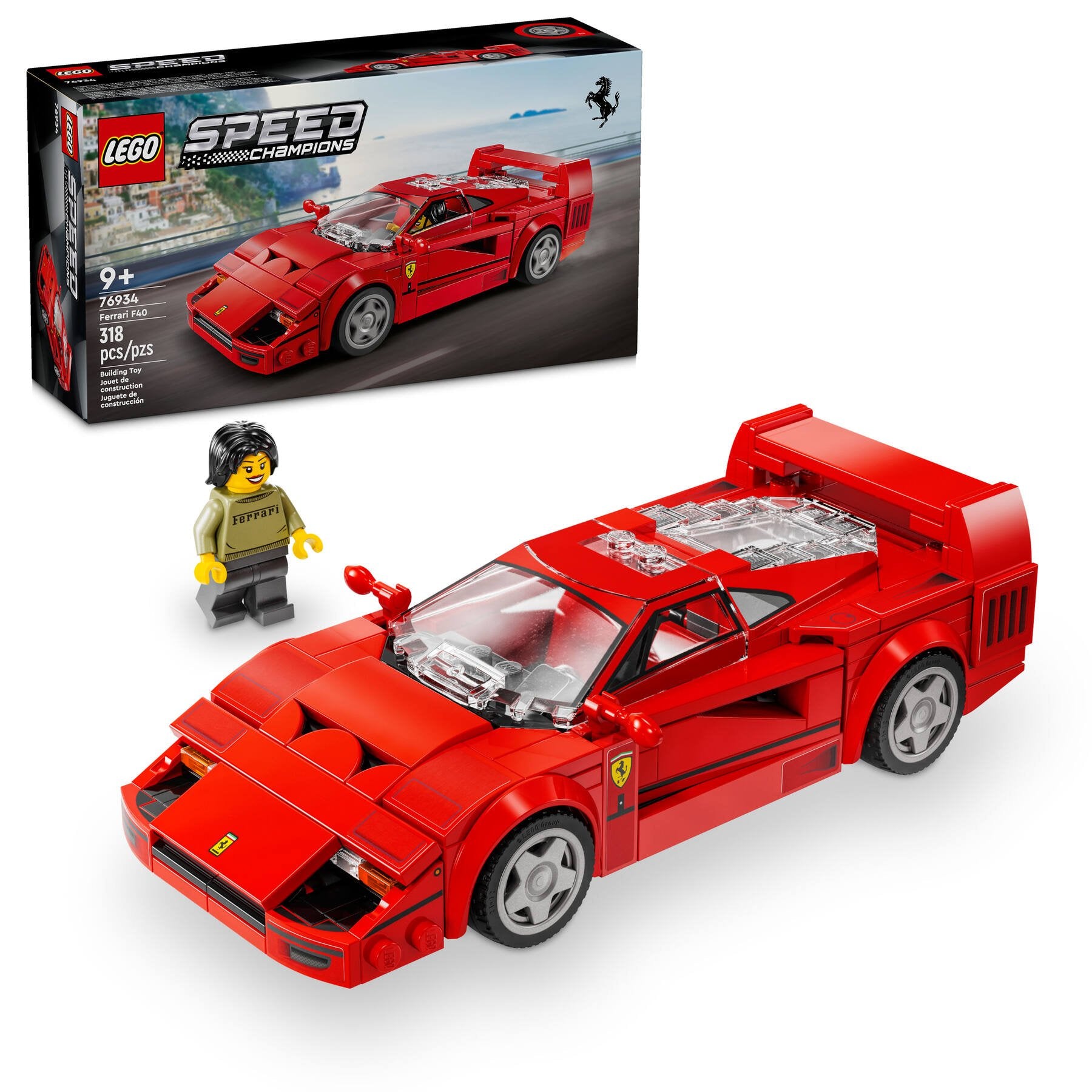 Lego 76934 Speed Champions: Ferrari F40 Supercar - plegobil