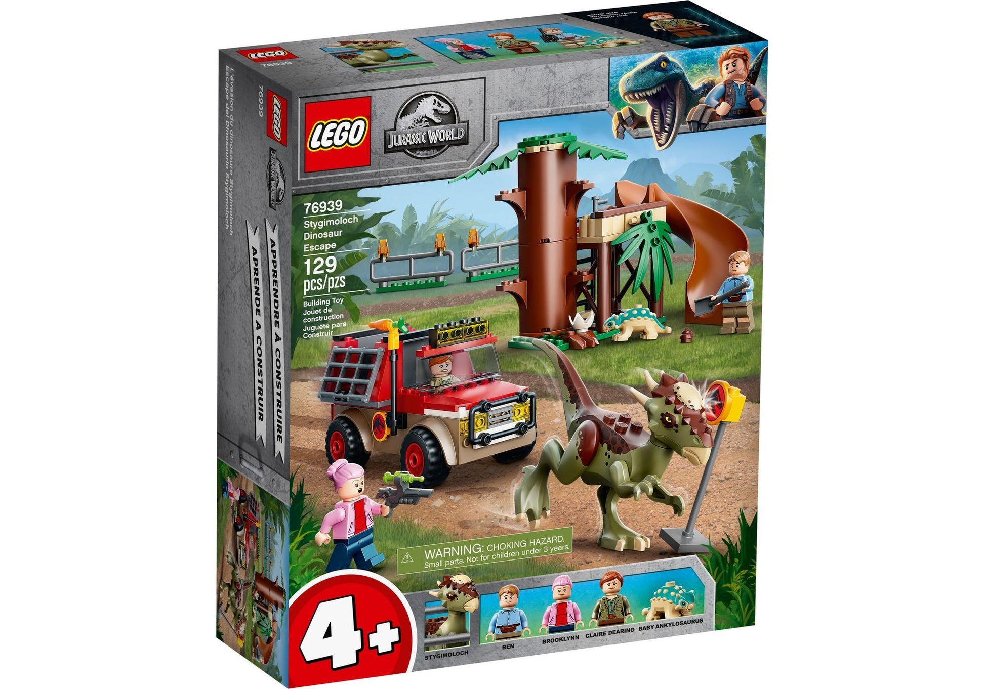 Lego 76939 Jurassic World: Flucht des Stygimoloch - plegobil