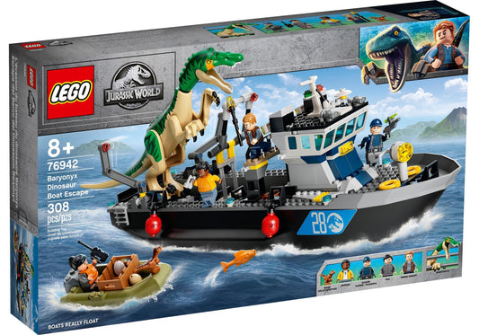 Lego 76942 Jurassic World: Flucht des Baryonyx - plegobil